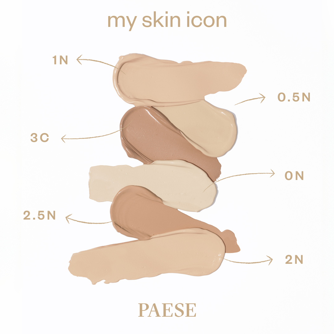My Skin Icon Mattifying Foundation with Satin Finish, 33ml, 2,5N Nude Beige