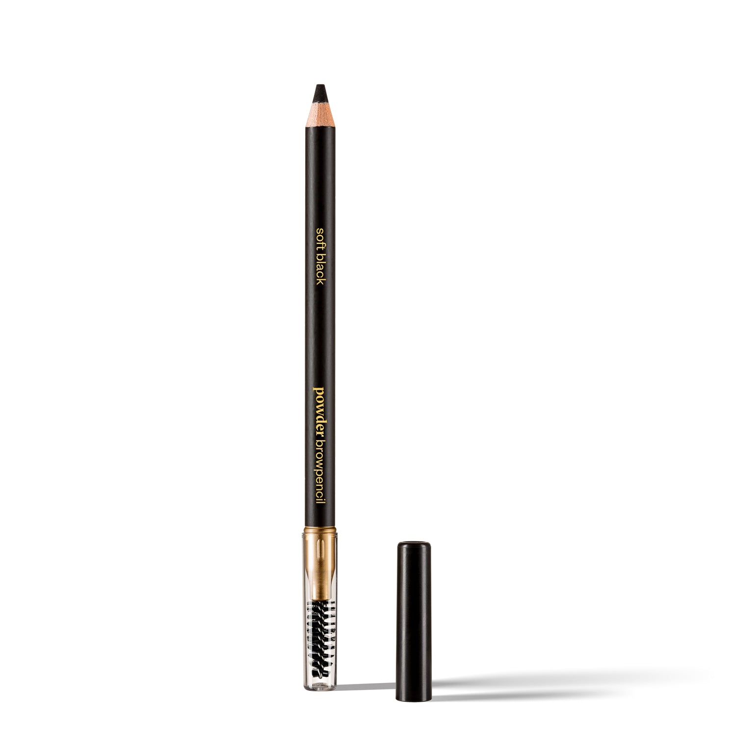 Eyebrow pencil, Powder Browpencil, 1.19g, Soft Black