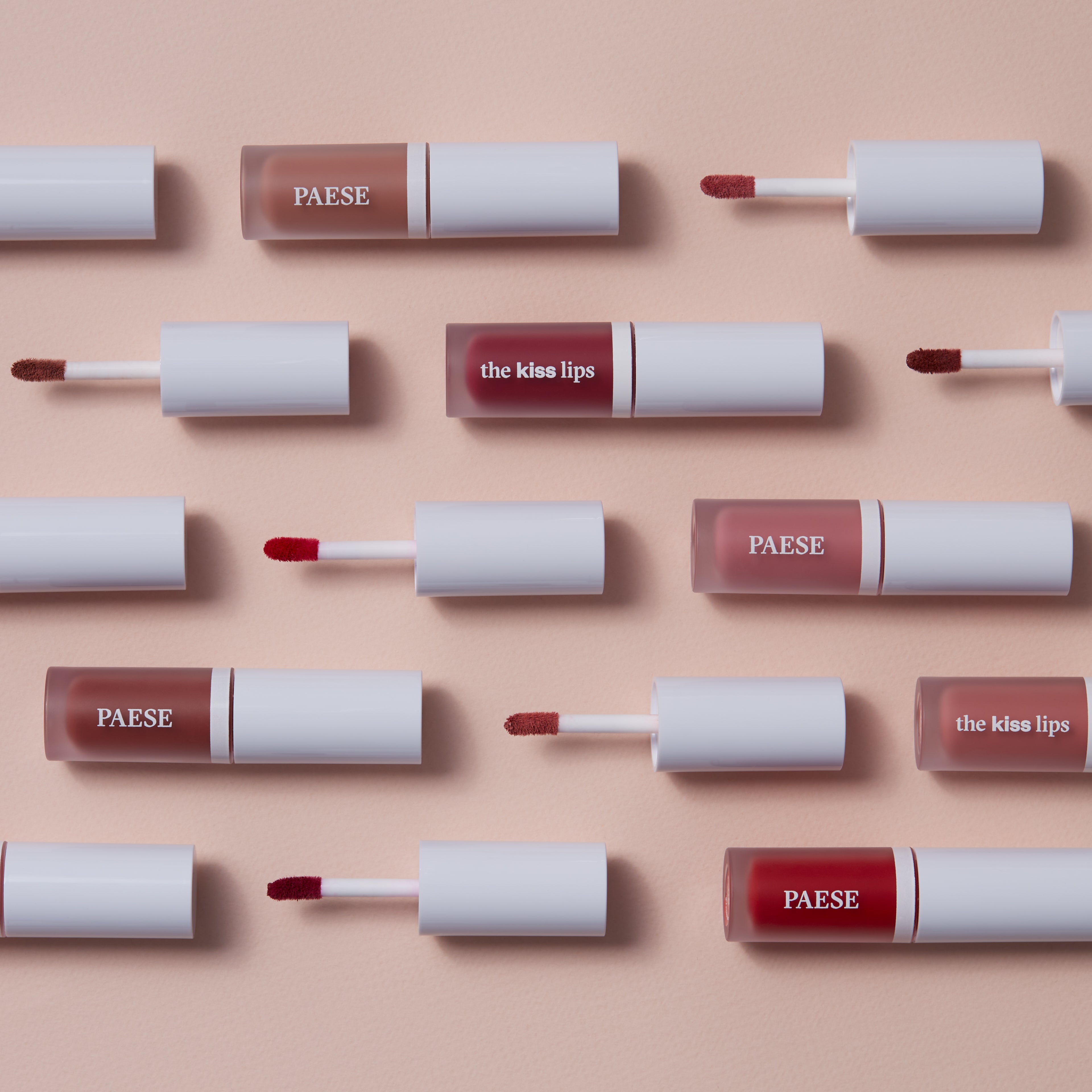 The Kiss Lips Liquid Lipstick, 3.4ml, 05 Raspberry Red