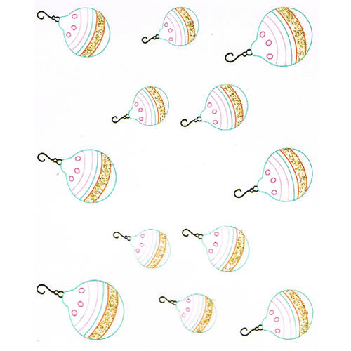 2D Nail Art One Stroke Sticker 25022