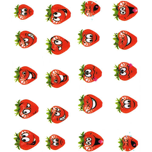 2D Nail Art One Stroke Sticker 25410