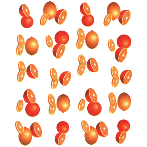 2D Nail Art One Stroke Sticker 25425