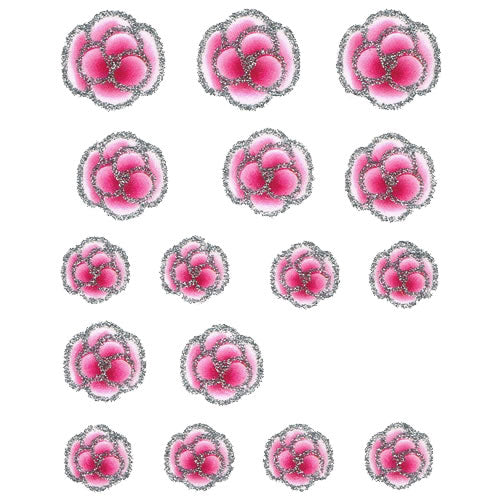 2D Nail Art One Stroke Sticker 25525