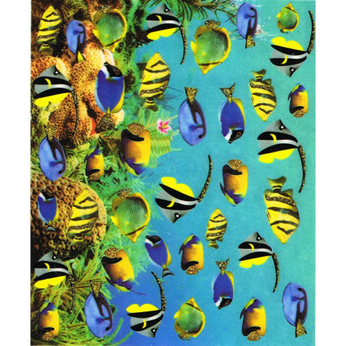 2D Nail Art One Stroke Sticker 25557