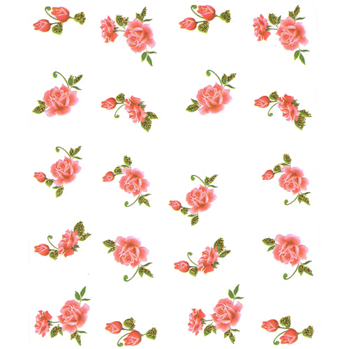 2D Nail Art One Stroke Sticker 25628