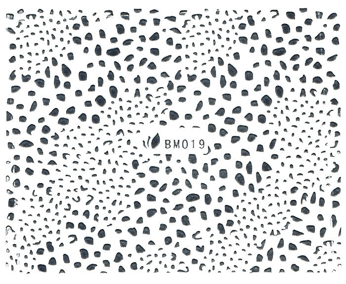 3D Metallic Sticker, Silber 23209