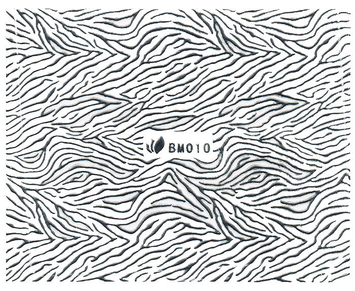 3D Metallic Sticker, Silber 23217