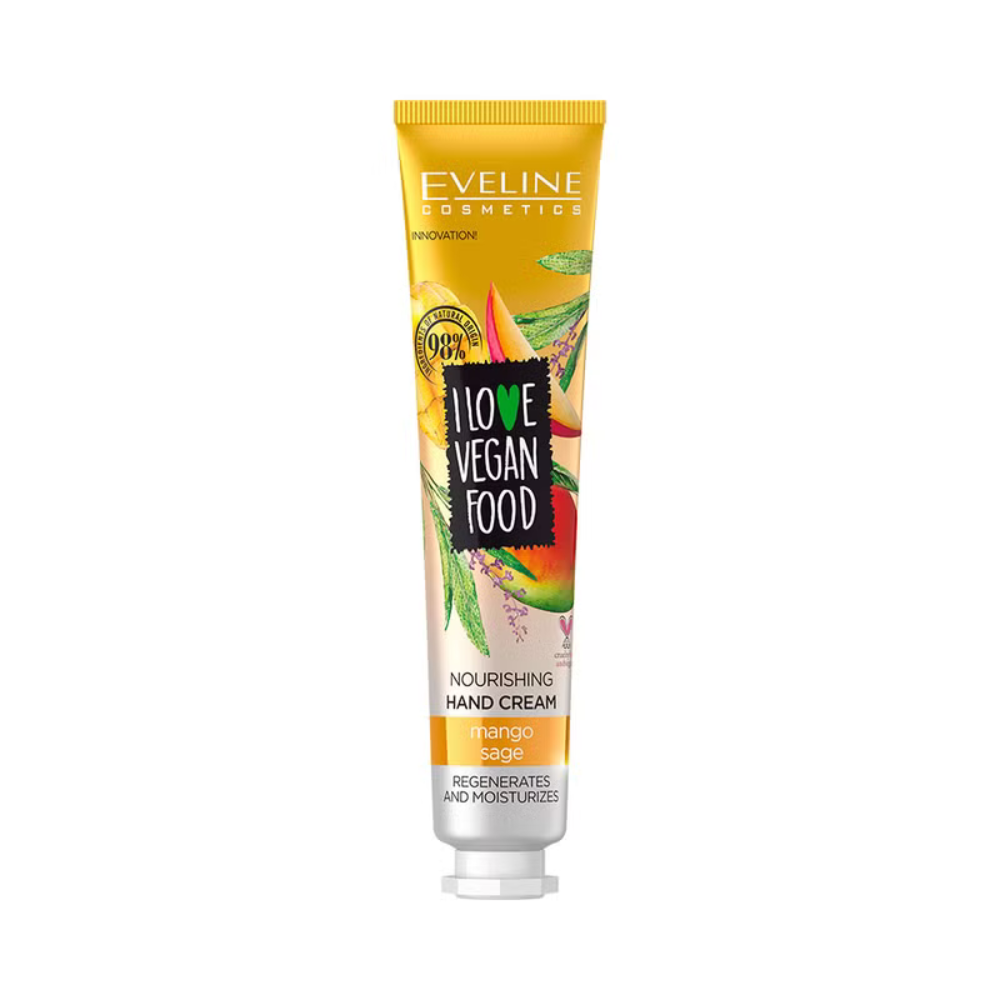 I LOVE VEGAN FOOD nährende Handcreme, 50 ml