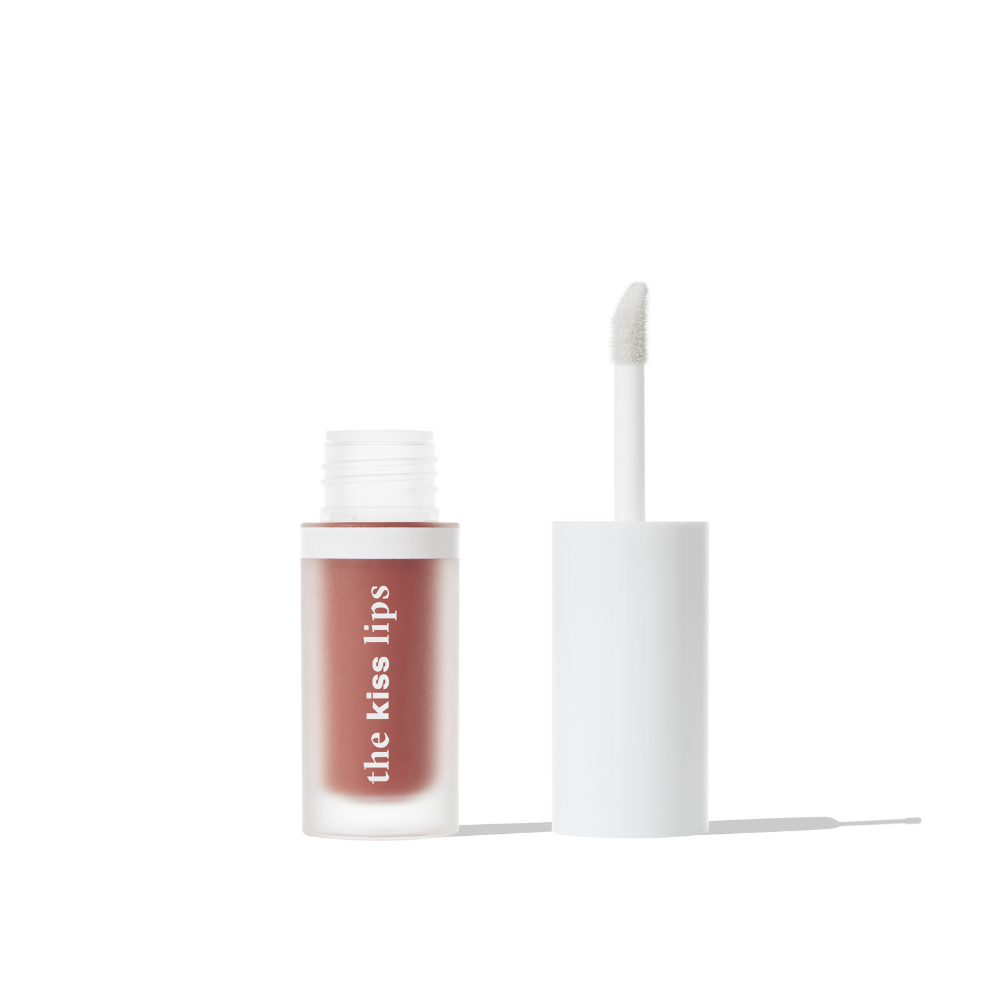 The Kiss Lips Liquid Lipstick, 3.4ml, 01 Nude Beige