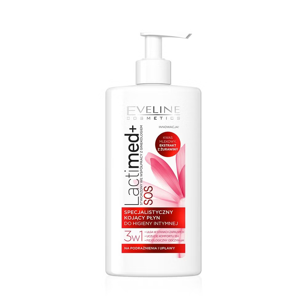 Lactimed+ Intim Hygiene Gel mit Moosbeerenextrakt, 250 ml