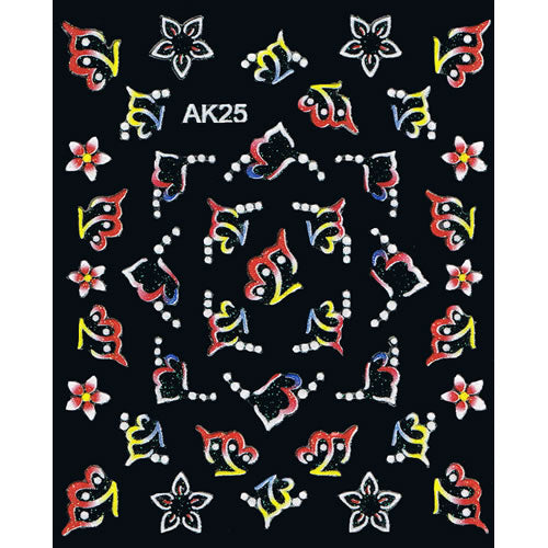Nail Art 2D Sticker 9086