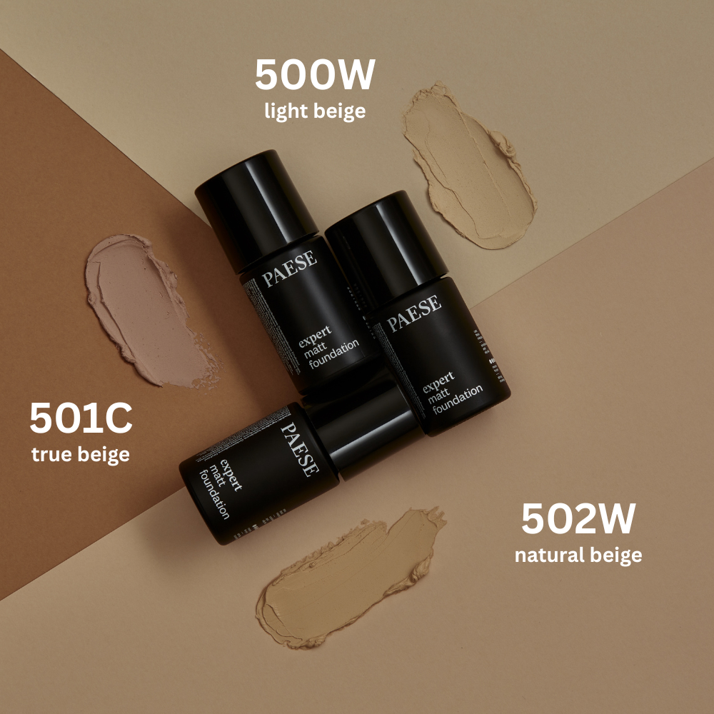 Expert Matt Foundation, 30ml, 501C True Beige