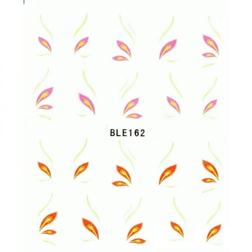 2D Nail Art One Stroke Sticker BLE162