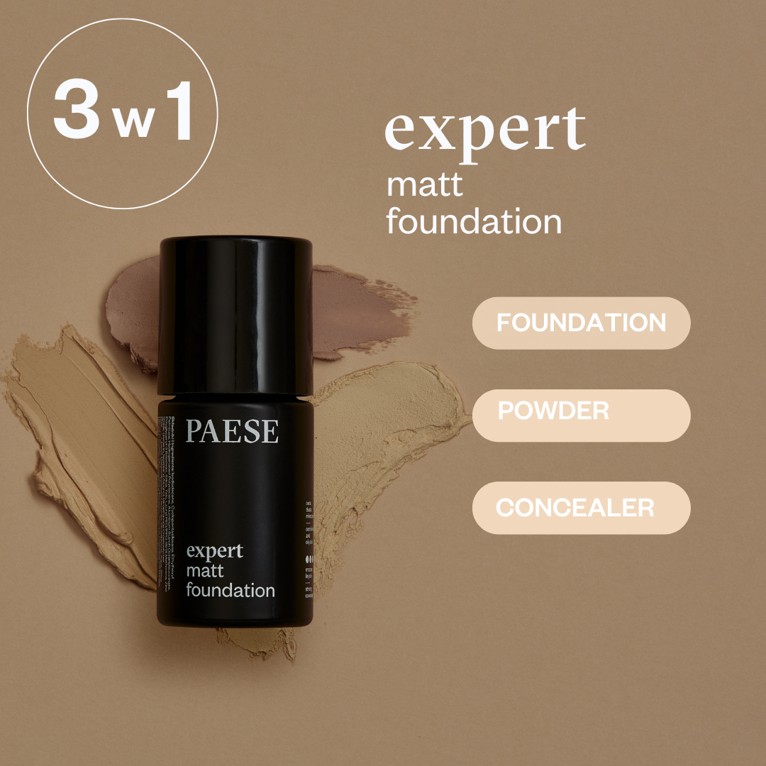 Expert Matt Foundation, 30ml, 501C True Beige
