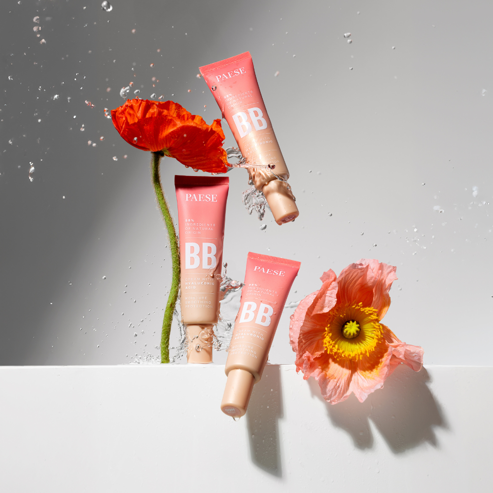 BB Cream with hyaluronic acid, 30ml, 03W NATURAL