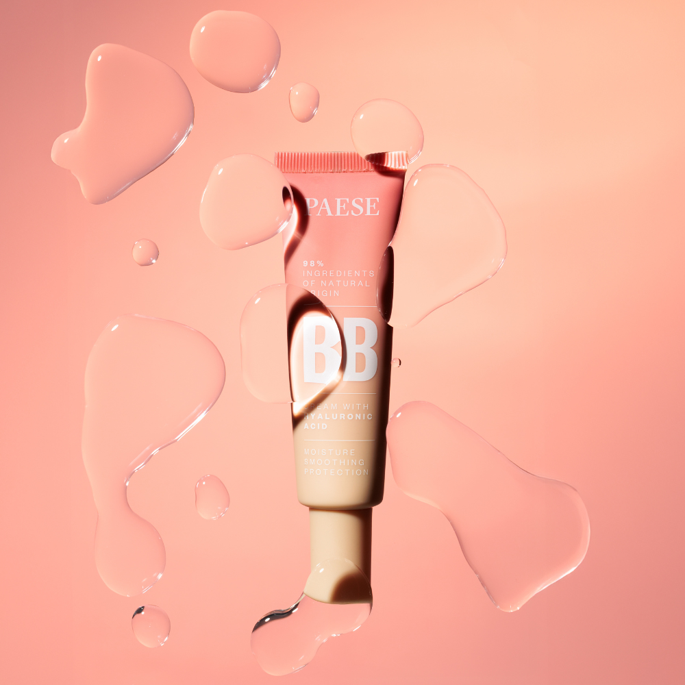 BB Cream with hyaluronic acid, 30ml, 03W NATURAL