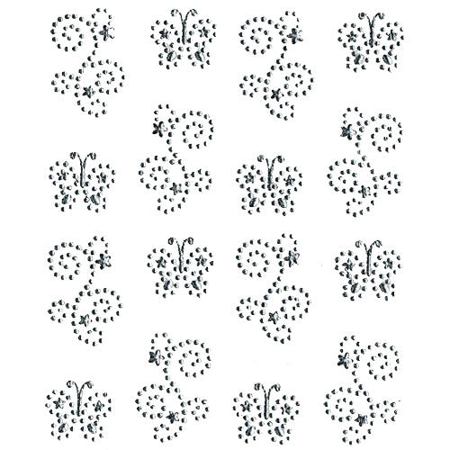Strasssteine Nail Sticker, crystal 32023