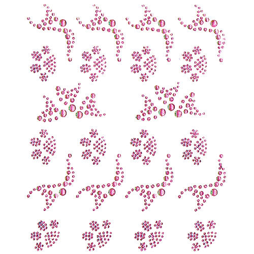 Strasssteine Nail Sticker, Pink 32064