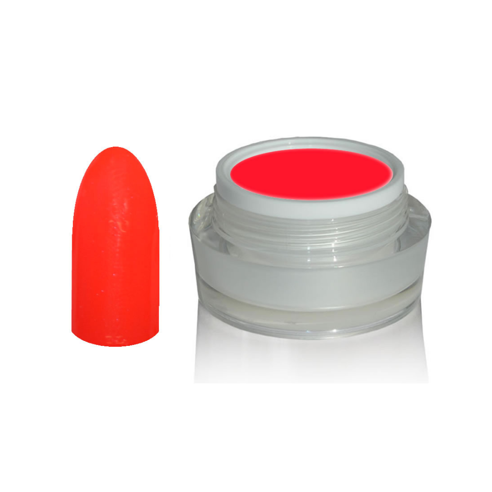UV Gel - 614 Color Gel Orangered, 5 ml