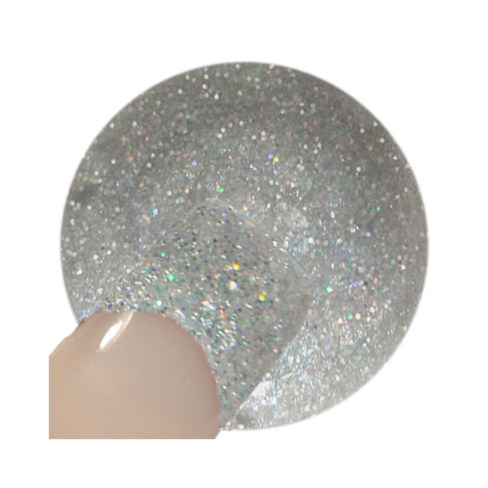 UV Gel - 960 Glitter Gel Silver Queen, 5 ml
