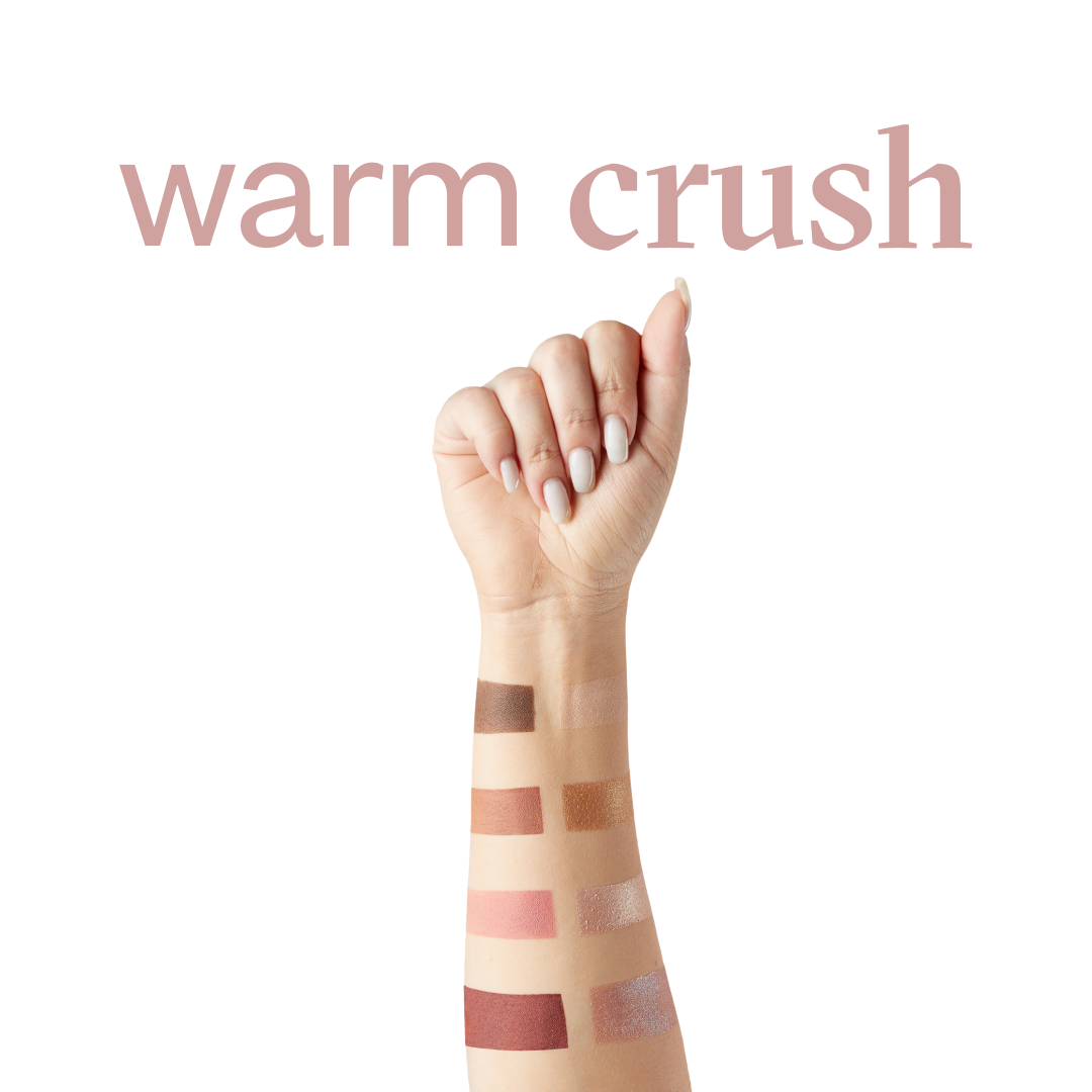 Eyeshadow Palette, Warm Crush, 11g