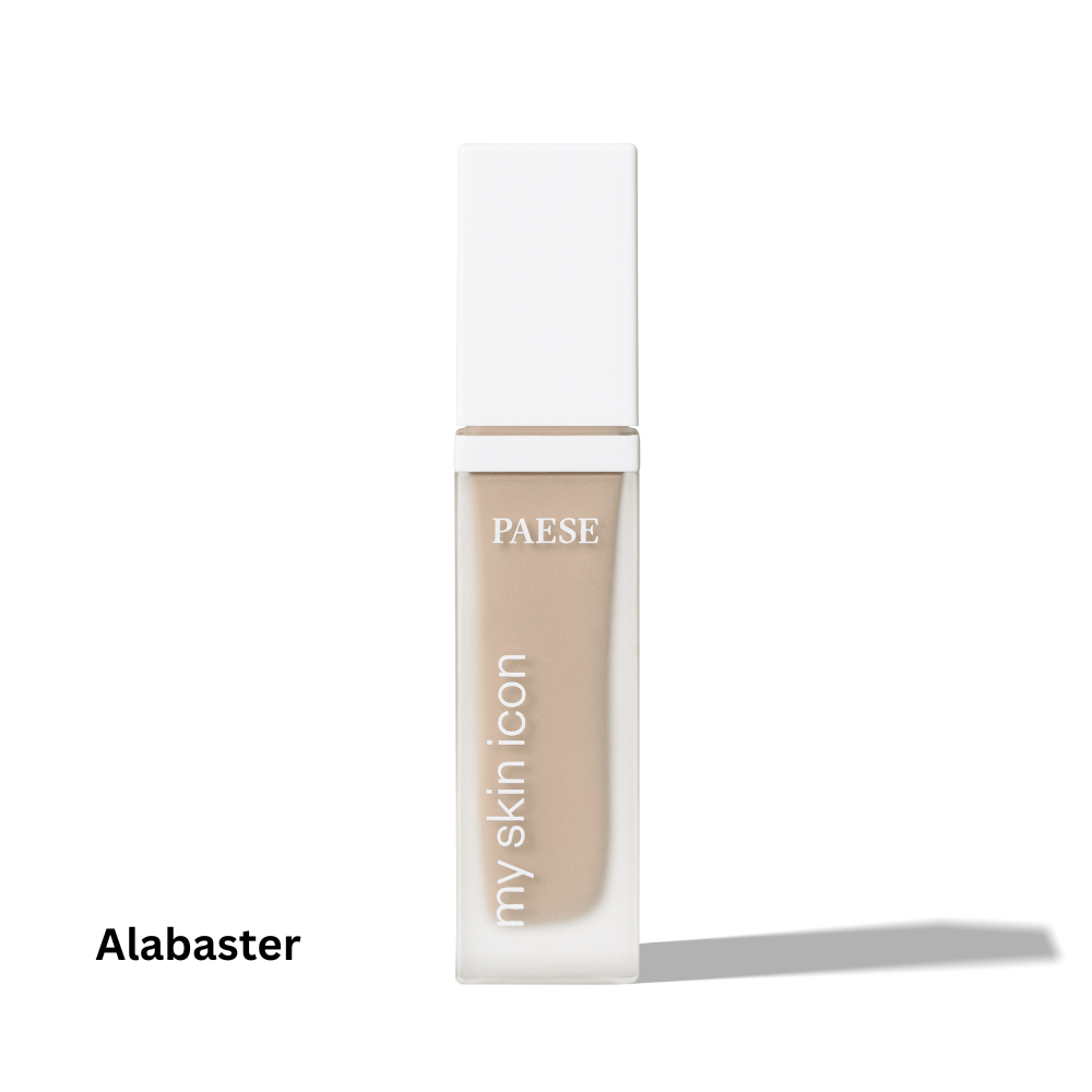 My Skin Icon Mattifying Foundation with Satin Finish, 33ml, 0N Alabaster