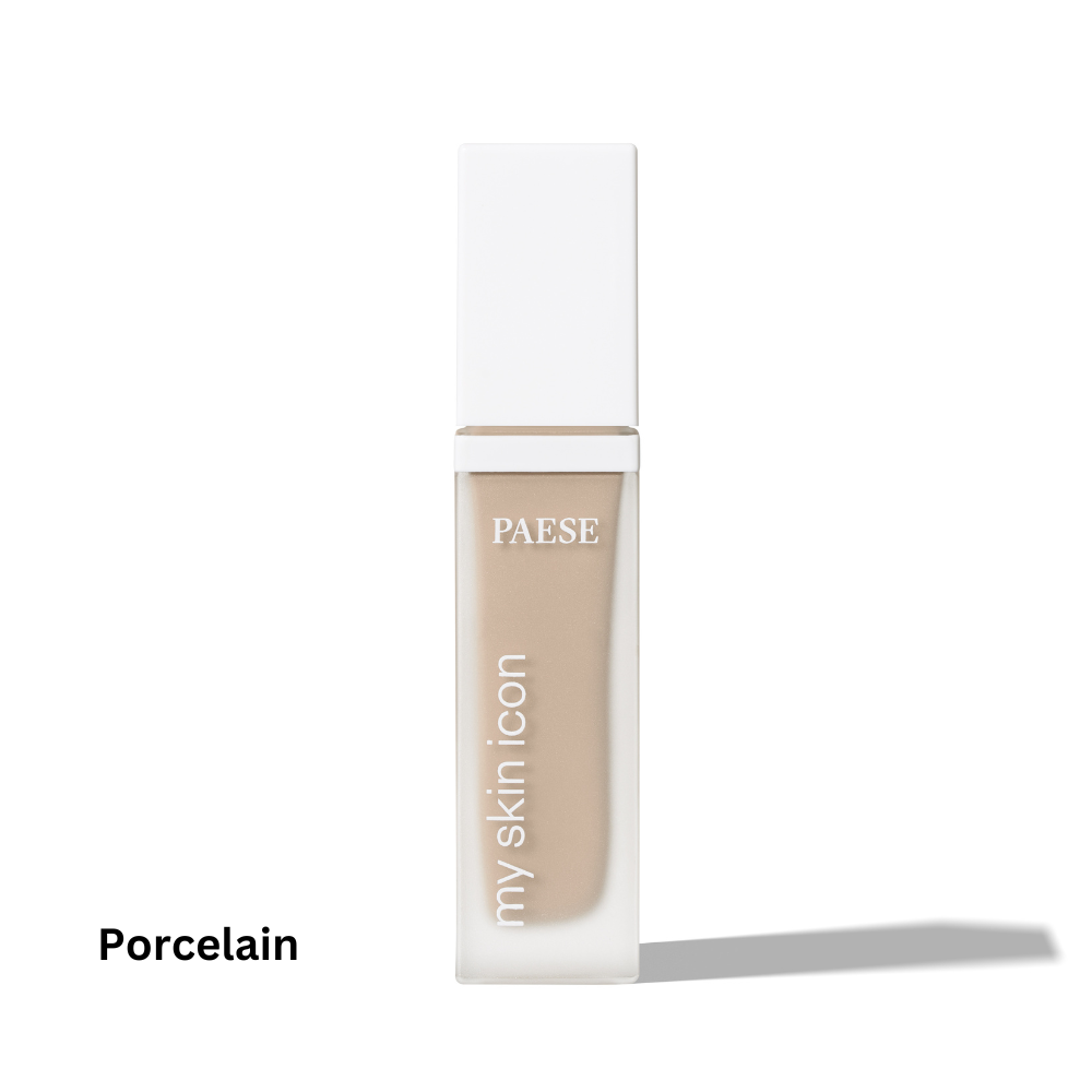 My Skin Icon Mattifying Foundation with Satin Finish, 33ml, 0,5N Porcelain