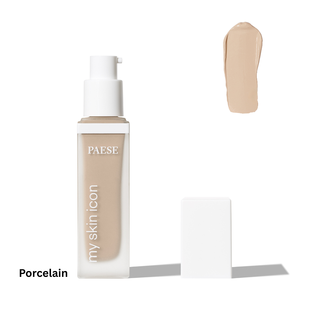 My Skin Icon Mattifying Foundation with Satin Finish, 33ml, 0,5N Porcelain