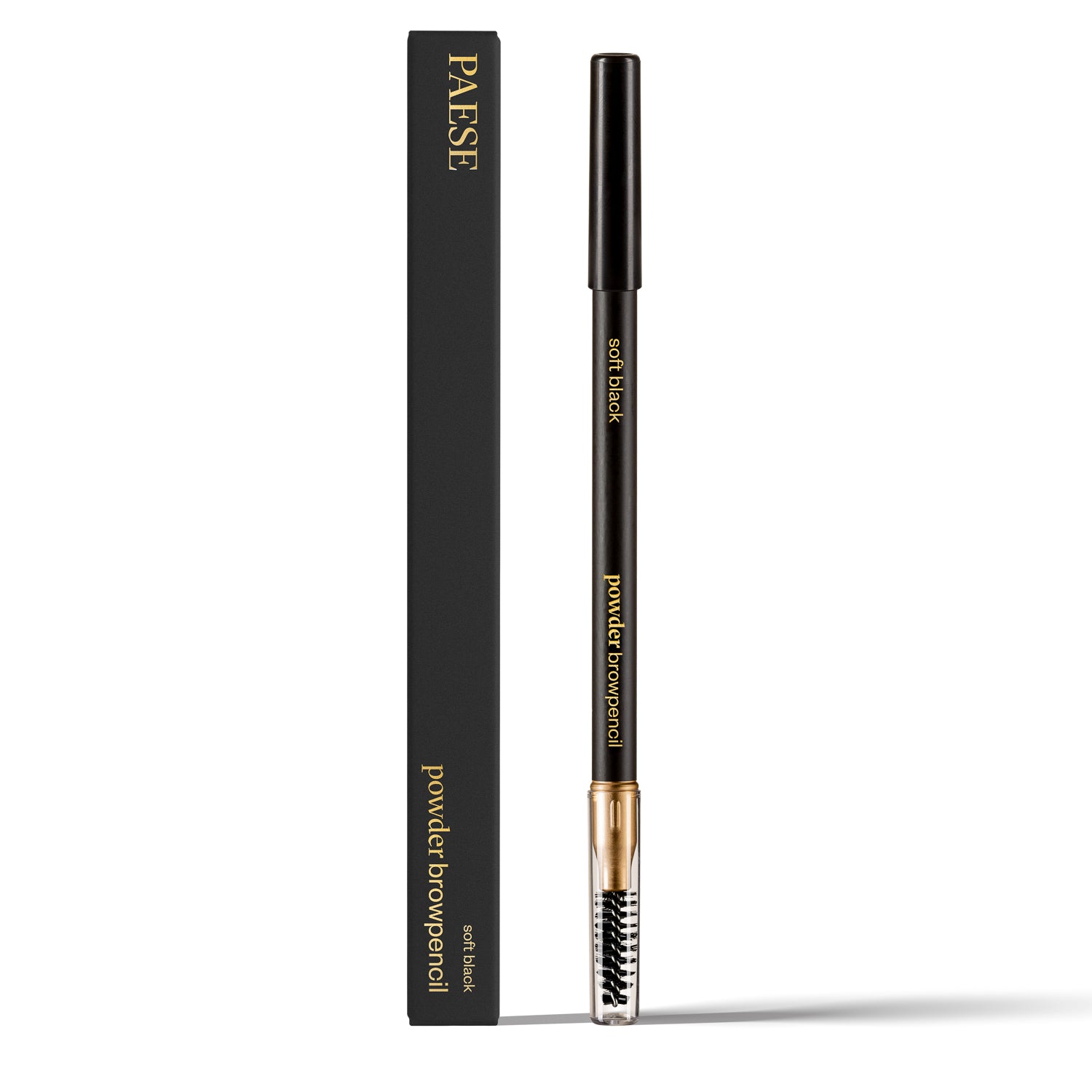 Eyebrow pencil, Powder Browpencil, 1.19g, Soft Black