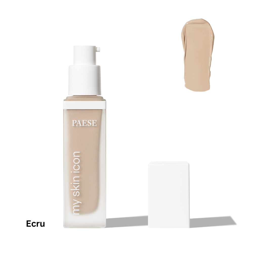My Skin Icon Mattifying Foundation with Satin Finish, 33ml, 1N Ecru