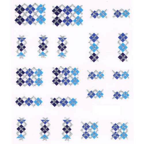 2D Nail Art One Stroke Sticker 25141