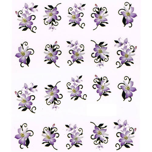 2D Nail Art One Stroke Sticker 25203