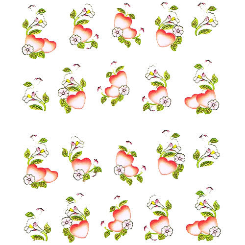 2D Nail Art One Stroke Sticker 25224