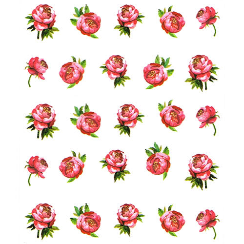 2D Nail Art One Stroke Sticker 25228