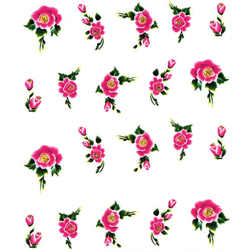 2D Nail Art One Stroke Sticker 25257