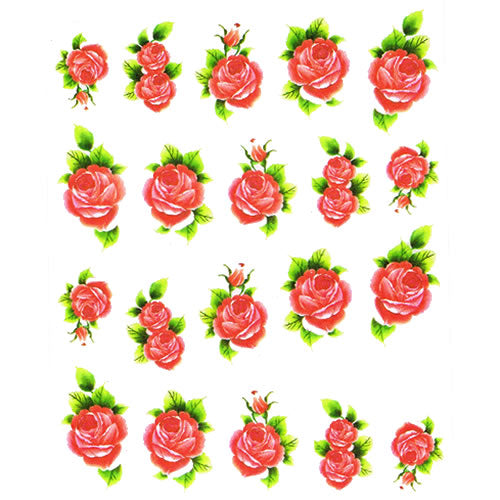 2D Nail Art One Stroke Sticker 25275