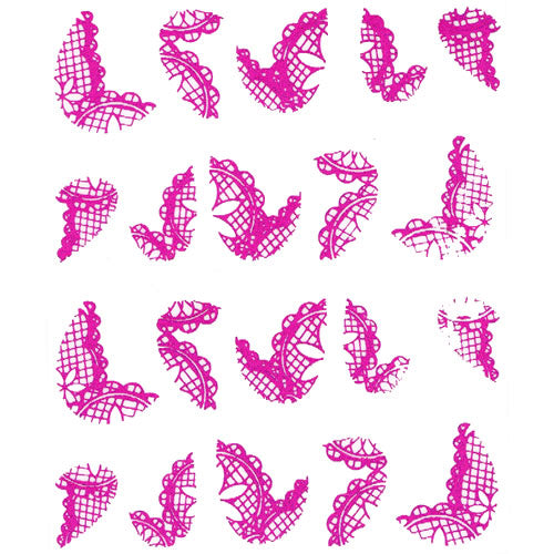 2D Nail Art One Stroke Sticker 25304