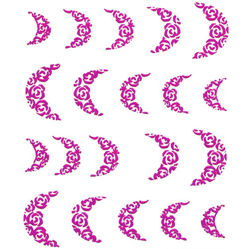 2D Nail Art One Stroke Sticker 25387