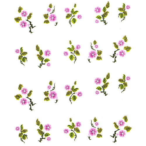 2D Nail Art One Stroke Sticker 25677