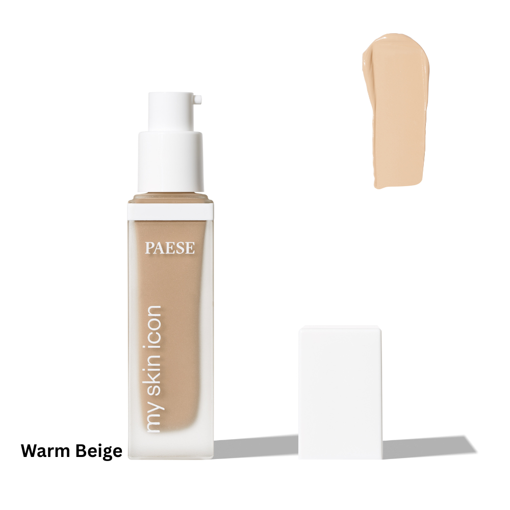 My Skin Icon Mattifying Foundation with Satin Finish, 33ml, 2N Warm Beige