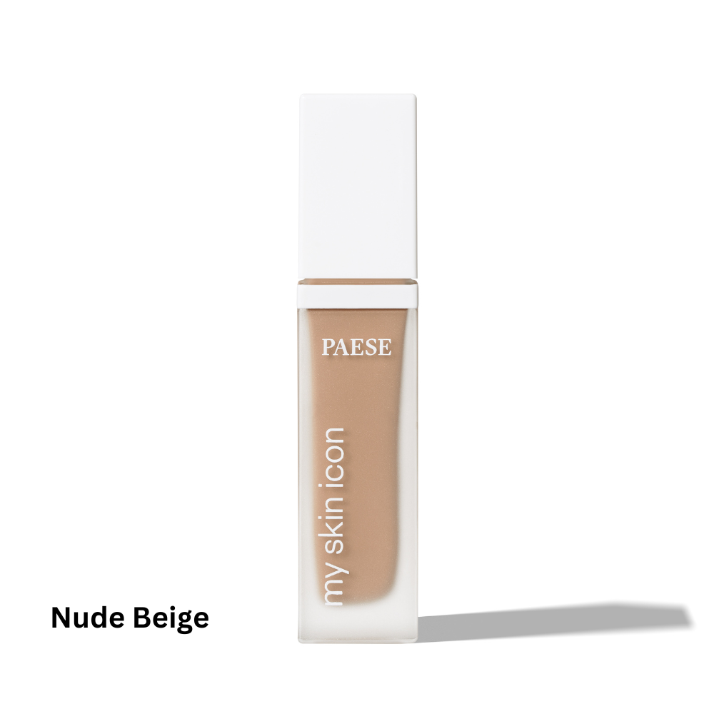 My Skin Icon Mattifying Foundation with Satin Finish, 33ml, 2,5N Nude Beige