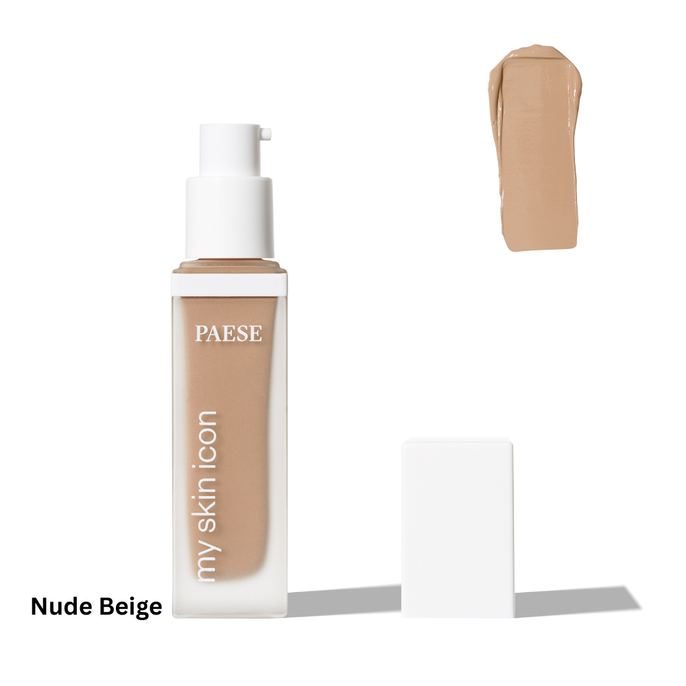 My Skin Icon Mattifying Foundation with Satin Finish, 33ml, 2,5N Nude Beige
