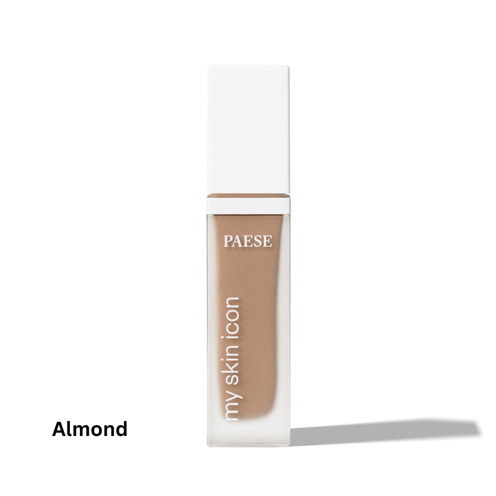 My Skin Icon Mattifying Foundation with Satin Finish, 33ml, 3C Almond