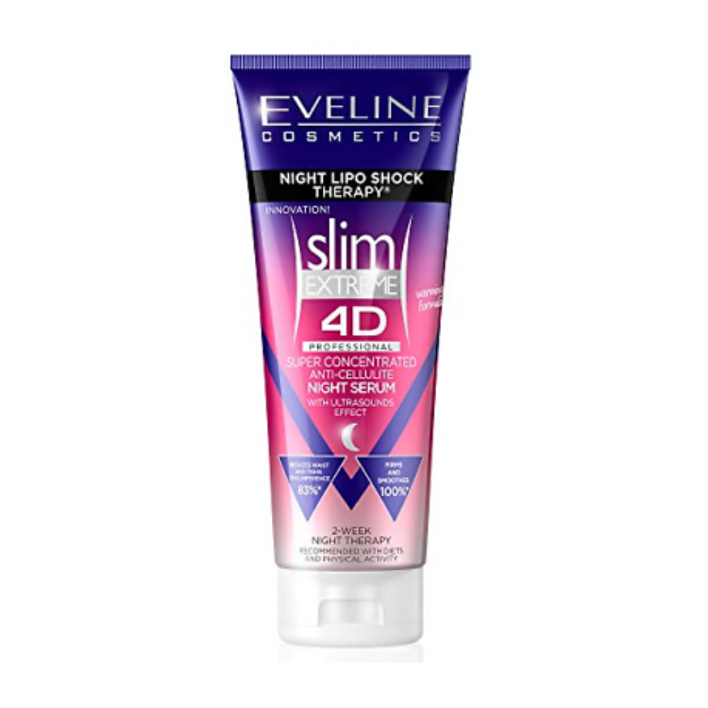 EVELINE Slim Extreme 4D Nachtserum gegen Cellulitis, 250 ml