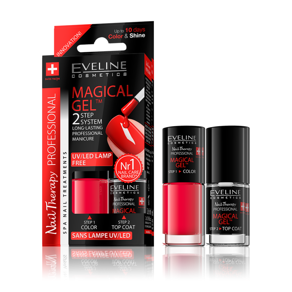 Nail Therapy Professional Magical Gel - Set 07, 2x5 ml