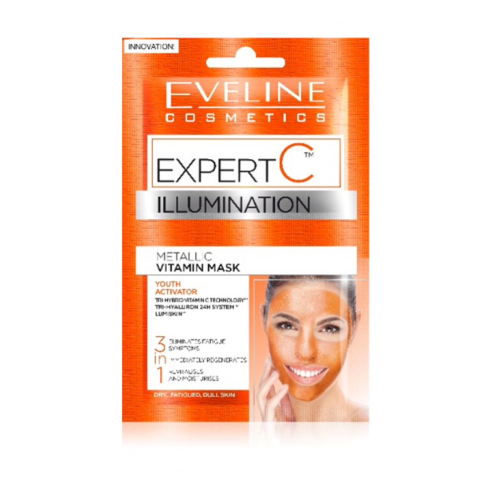 EXPERT C metallische Vitamin Maske 3 in 1, 2 x 5 ml