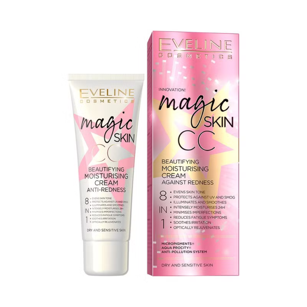 Magic Skin CC Schönheitscreme gegen Rötungen 8 in 1, 50 ml