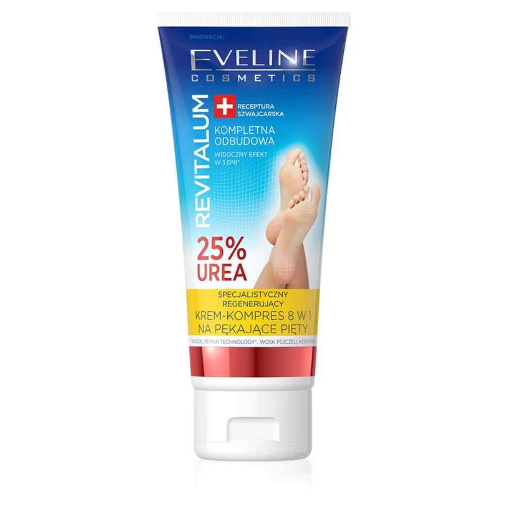 REVITALUM Spezialcreme 8 in 1 gegen rissige Fersen mit 25% UREA, 75 ml