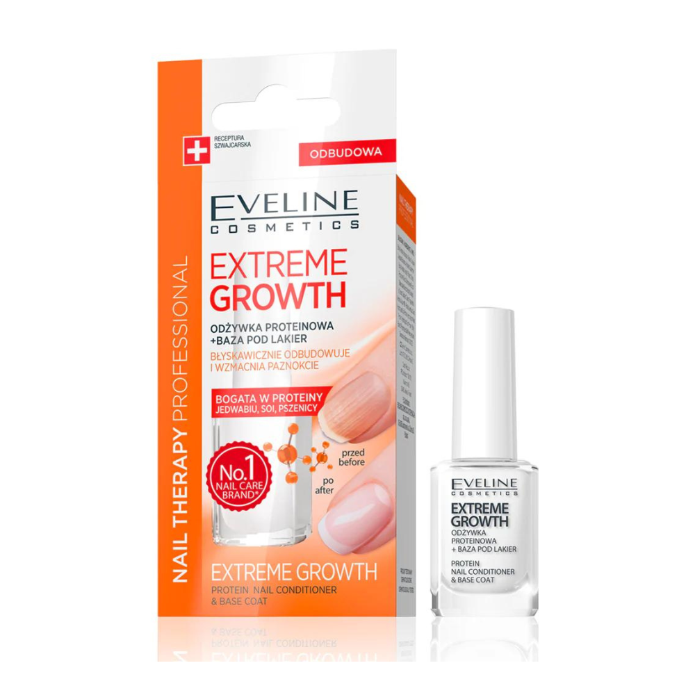 EVELINE NAIL THERAPY extremes Wachstum Conditioner mit Protein, 12 ml