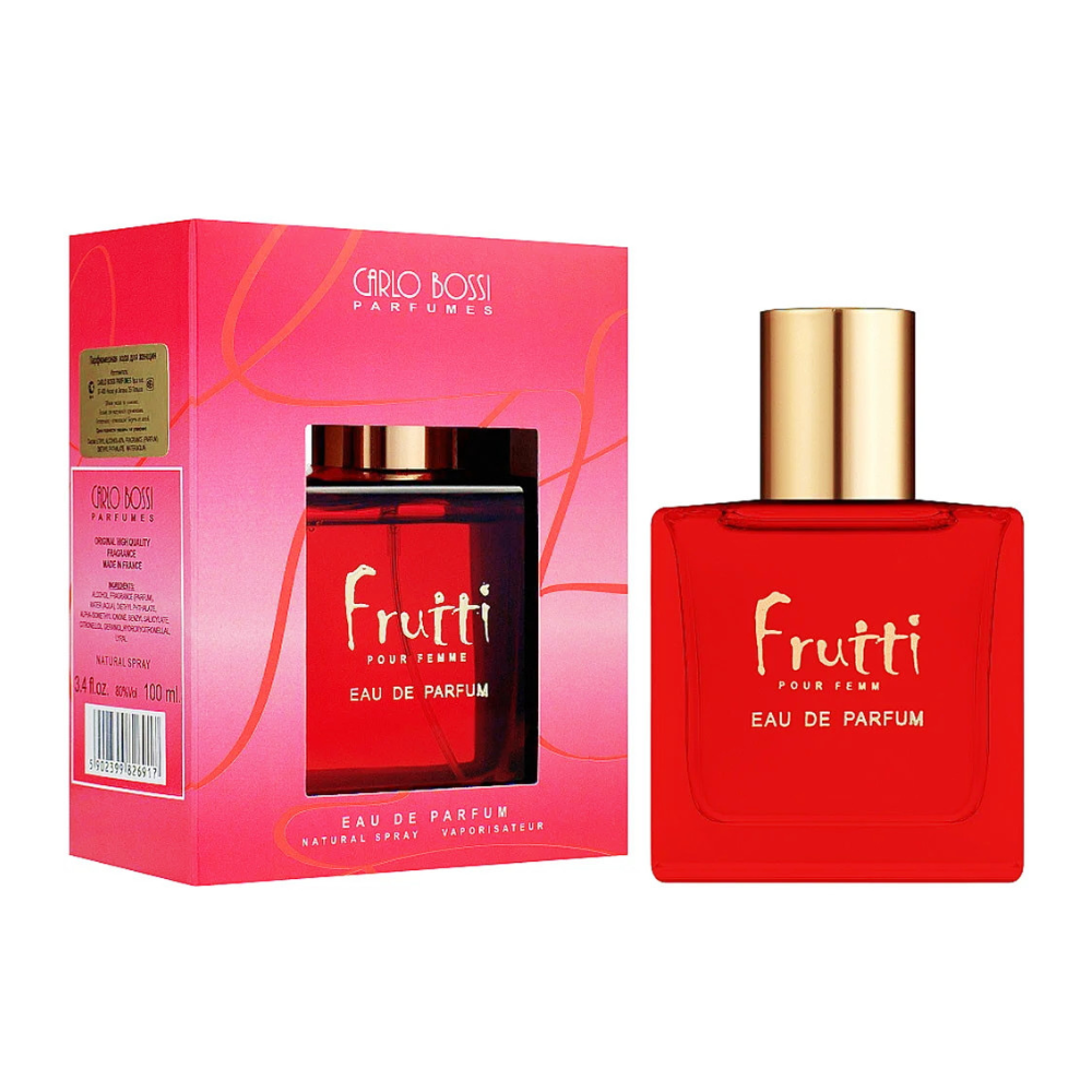 Eau de Parfum FRUITI RED, 100 ml